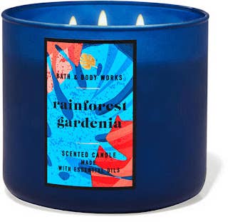 Bath & Body Works | Rainforest Gardenia 3Wick Scented Candle