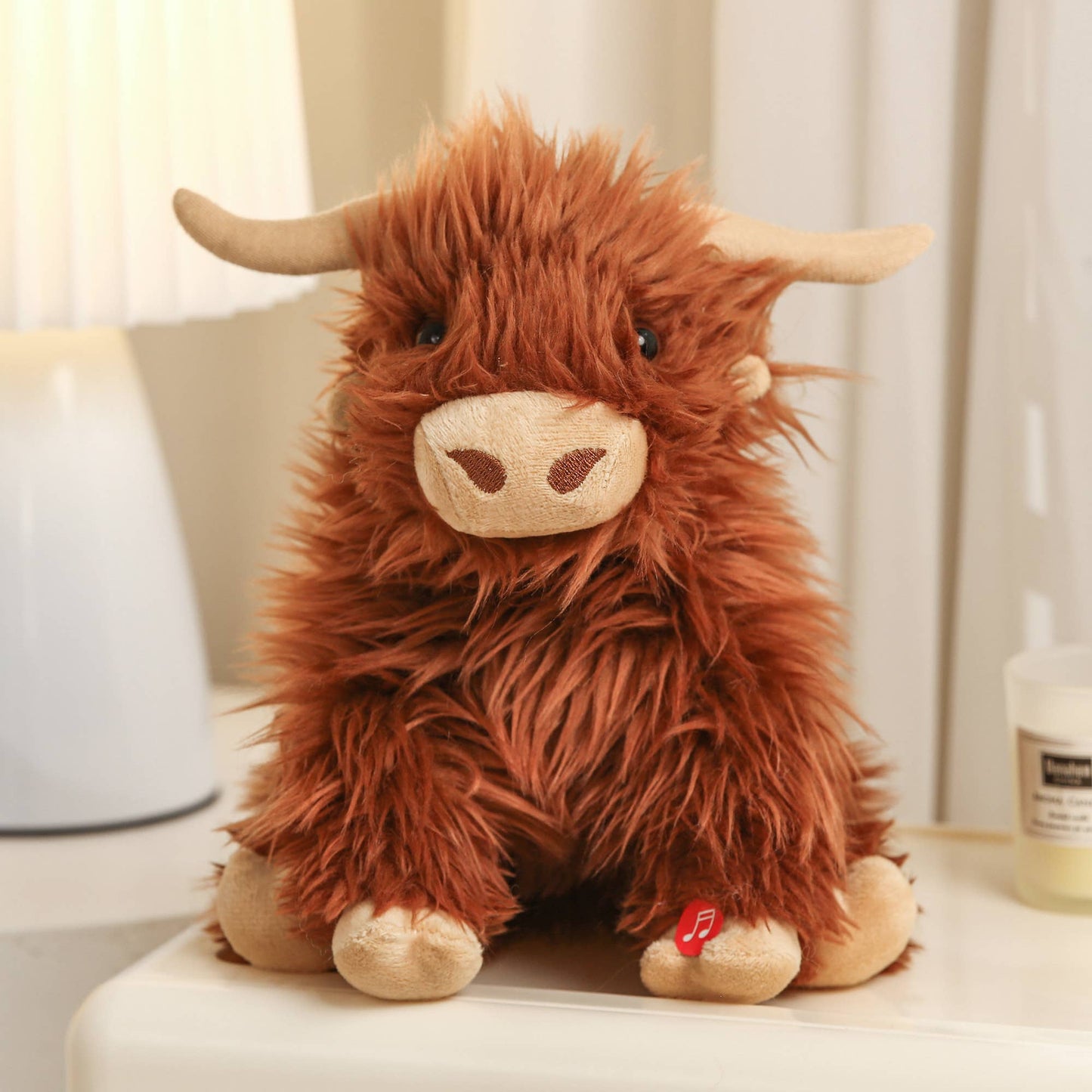 Highland Cow with Moo Sound 10"