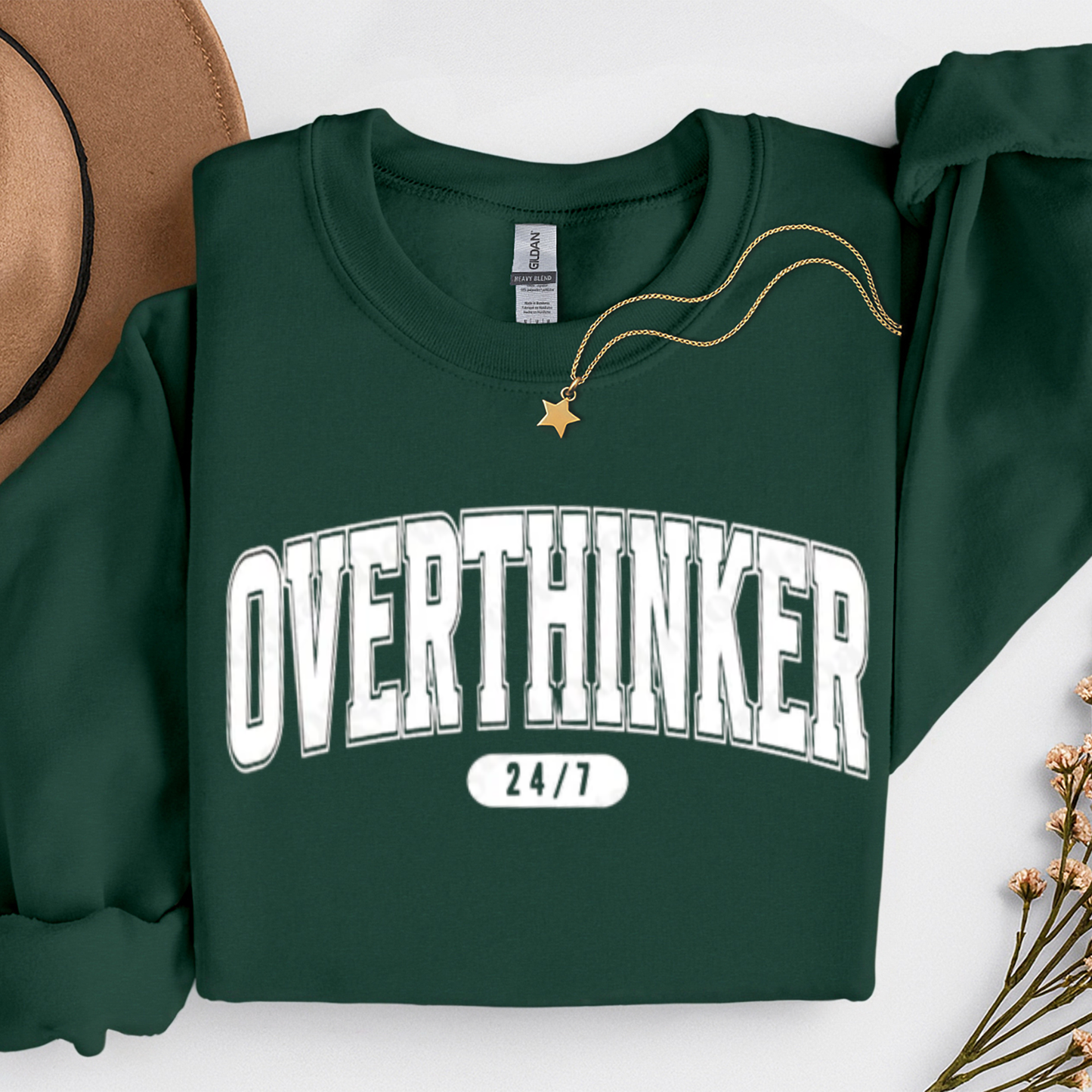 Overthinker 24/7 Graphic Sweater