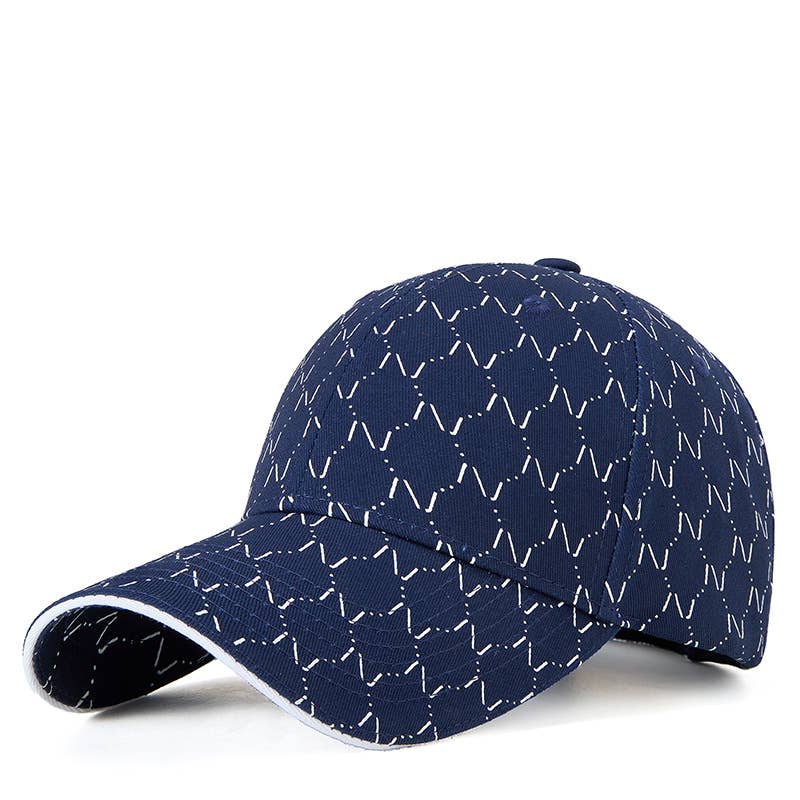 Casual Geometric Print Baseball Cap