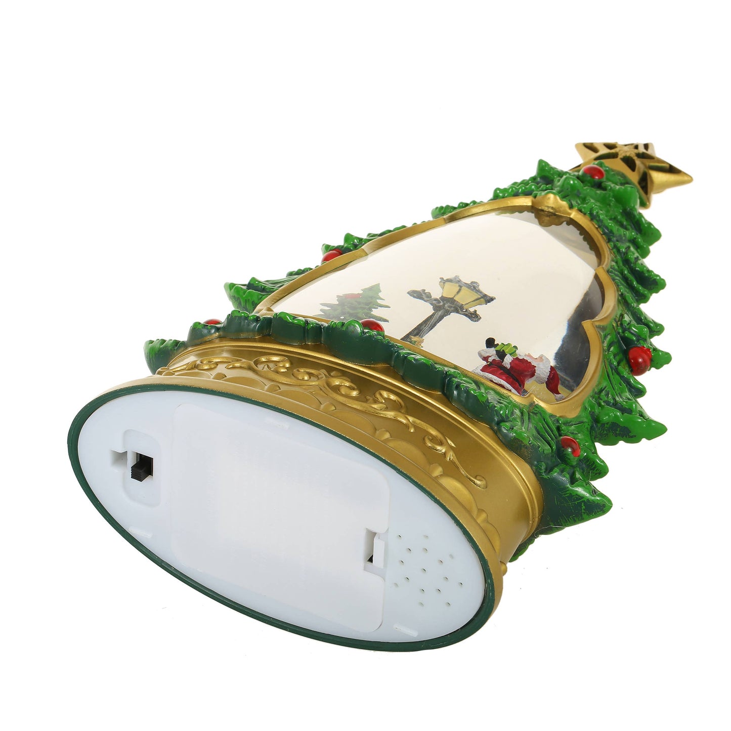 Christmas Musical Lighted Water Glitter Snow Globe Lamp