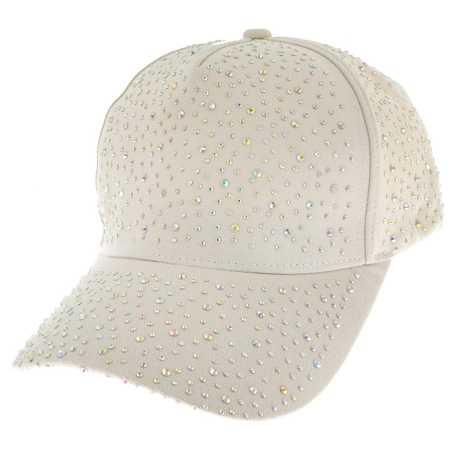 Jeweled Crystal Rhinestone Studded Baseball Cap