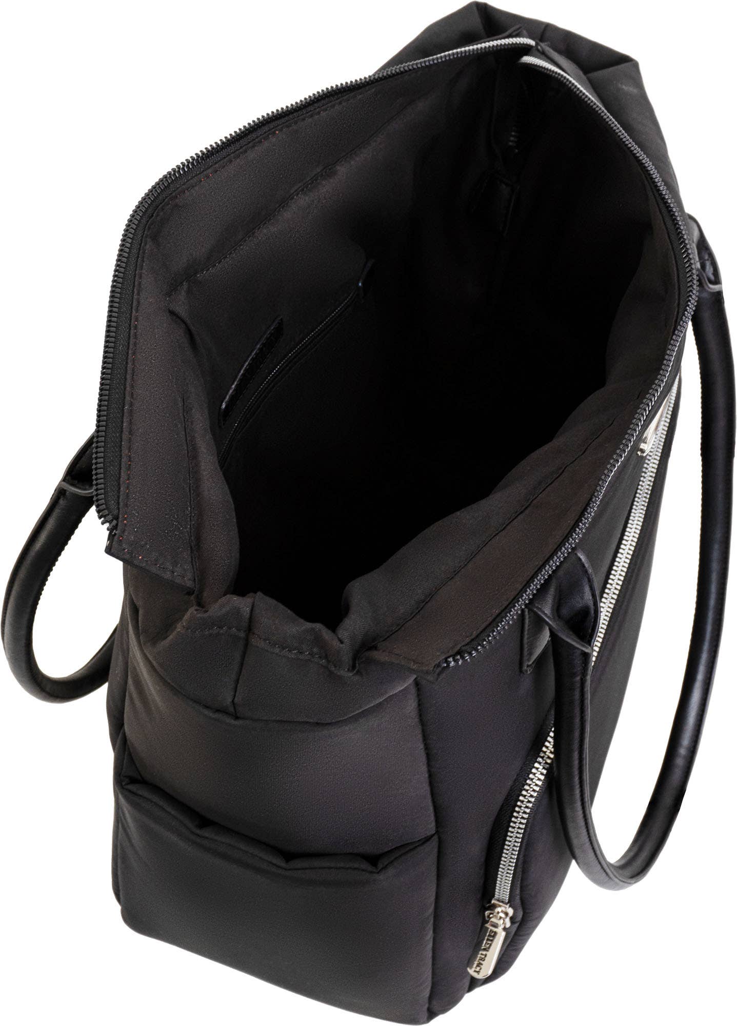 Ellen Tracy Nylon East West Tote