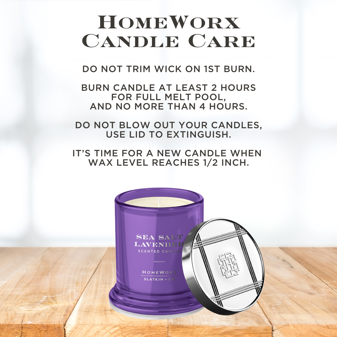 Sea Salt Lavender 1-wick Candle