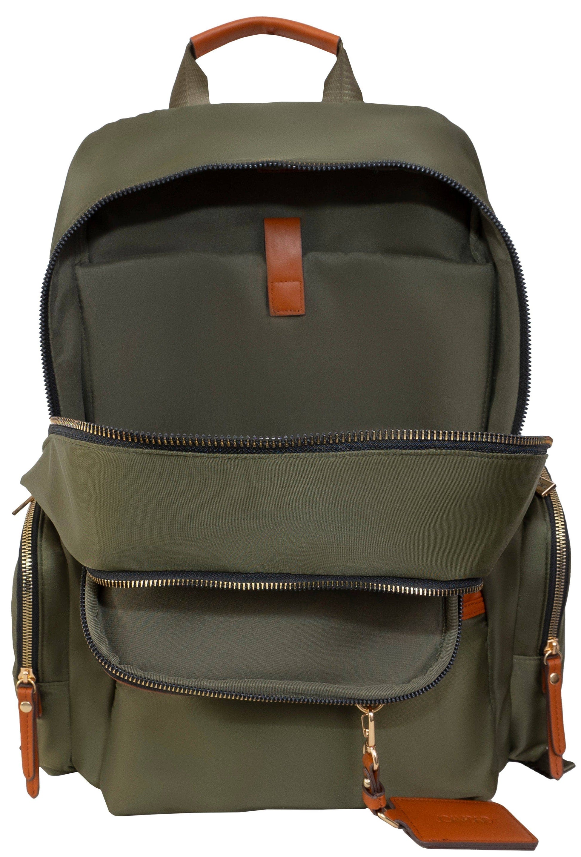 calais nylon 15-inch computer commuter backpack tumi Joan & David Twill Nylon 18 Inch Multi Compartment Workbook Backpack – Gift Shop