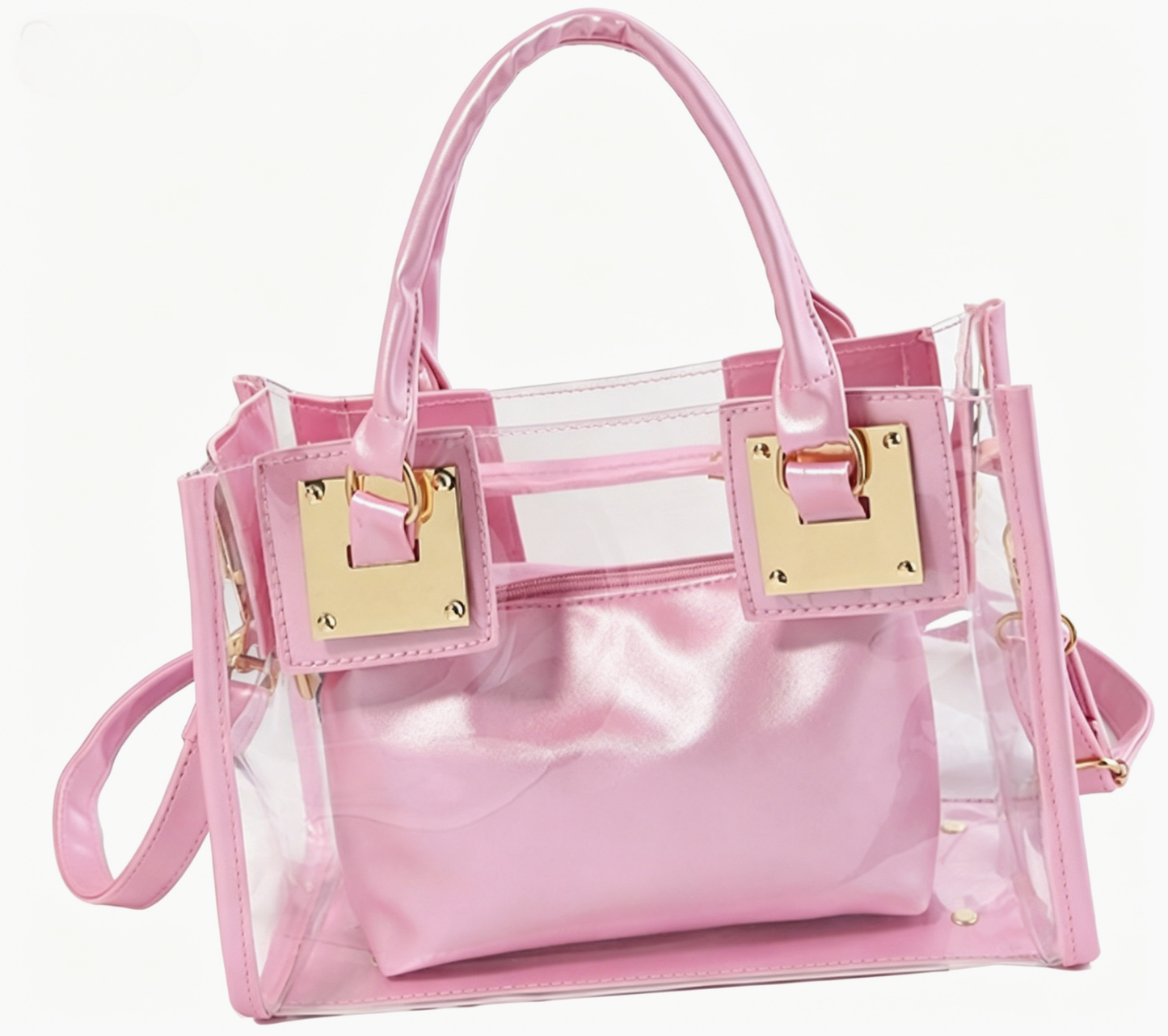 Clear Stadium Bag PVC Handbag Crossbody