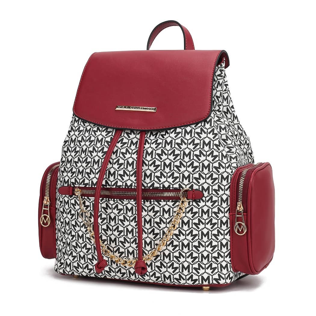 MKF Issah Backpack Women's Stylish & Functional Monogram