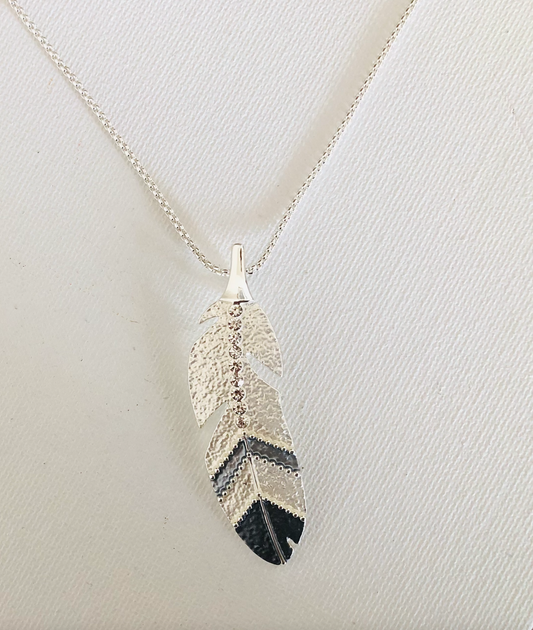 Eagle Feather Jewelry Necklace in BOX