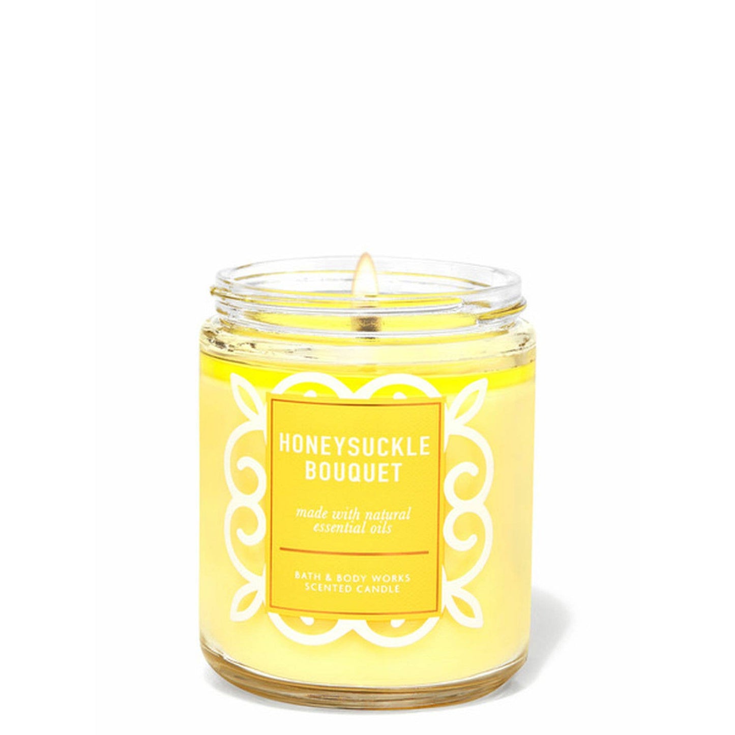 Bath & Body Works | Honeysuckle Bouquet Single Wick Candle