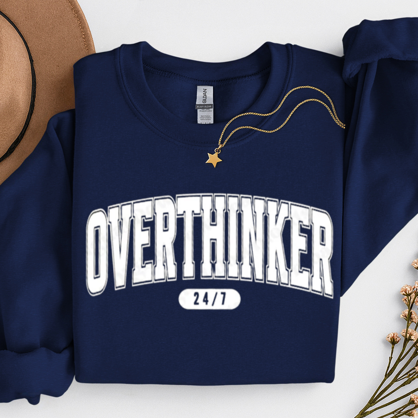 Overthinker 24/7 Graphic Sweater