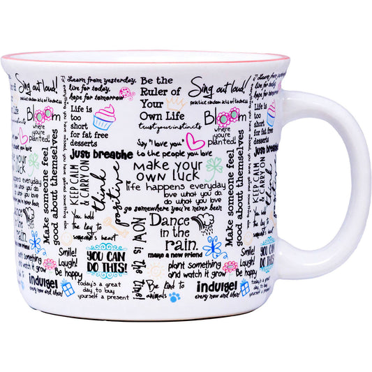 Positive Affirm Camper Mug