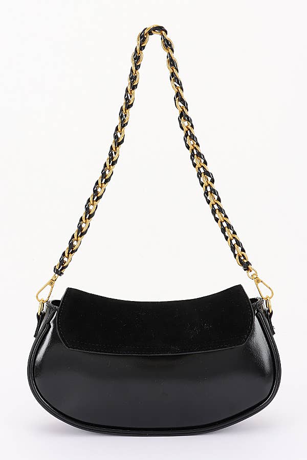 Luxury Crescent Flap Shoulder Bag HPC6924