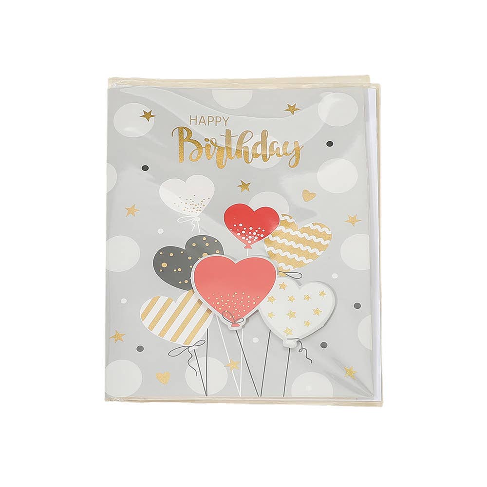 12PCS - Assorted Happy Birthday Card Set