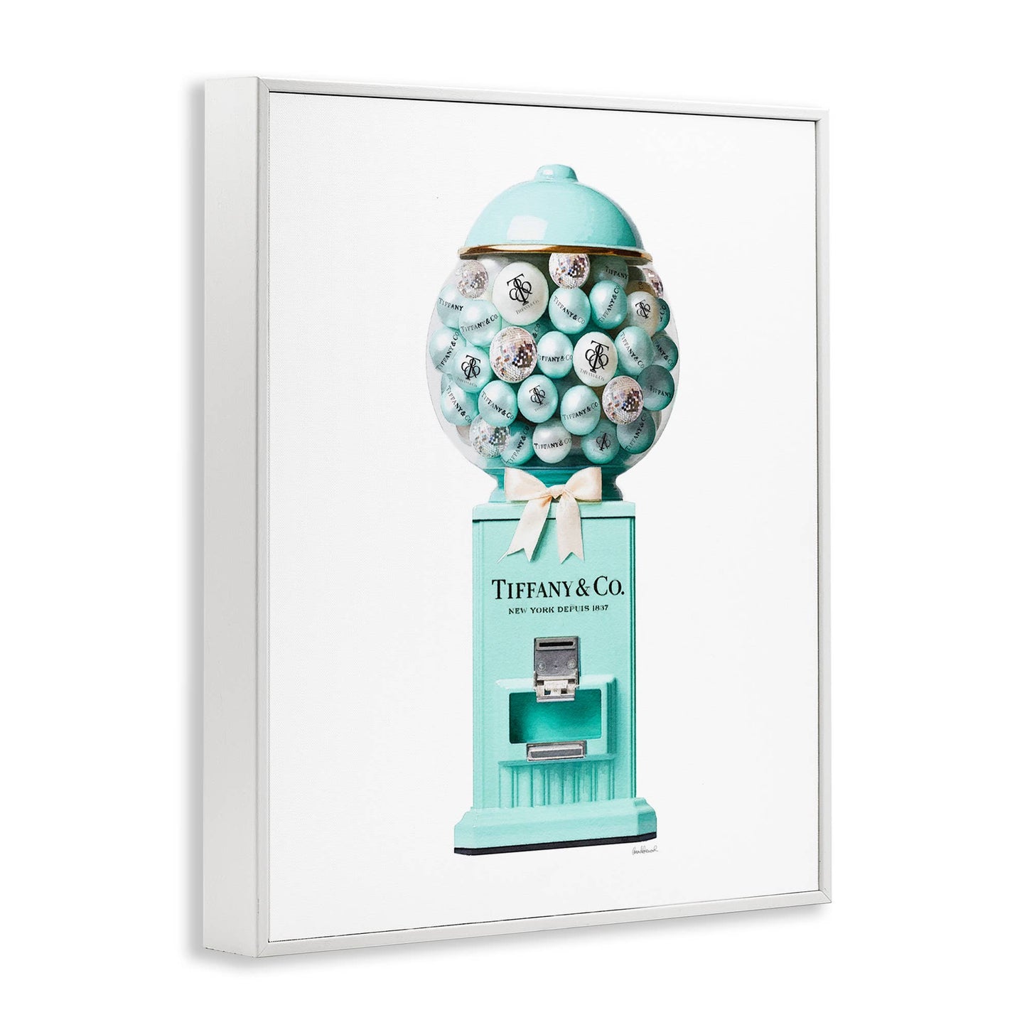 Turquoise Fashion Candy - Framed Wall Art