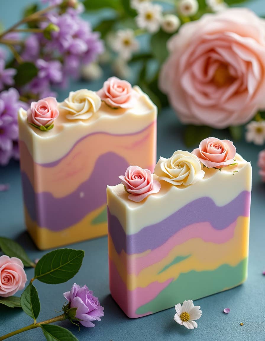 Wild Flowers Spring Soap
