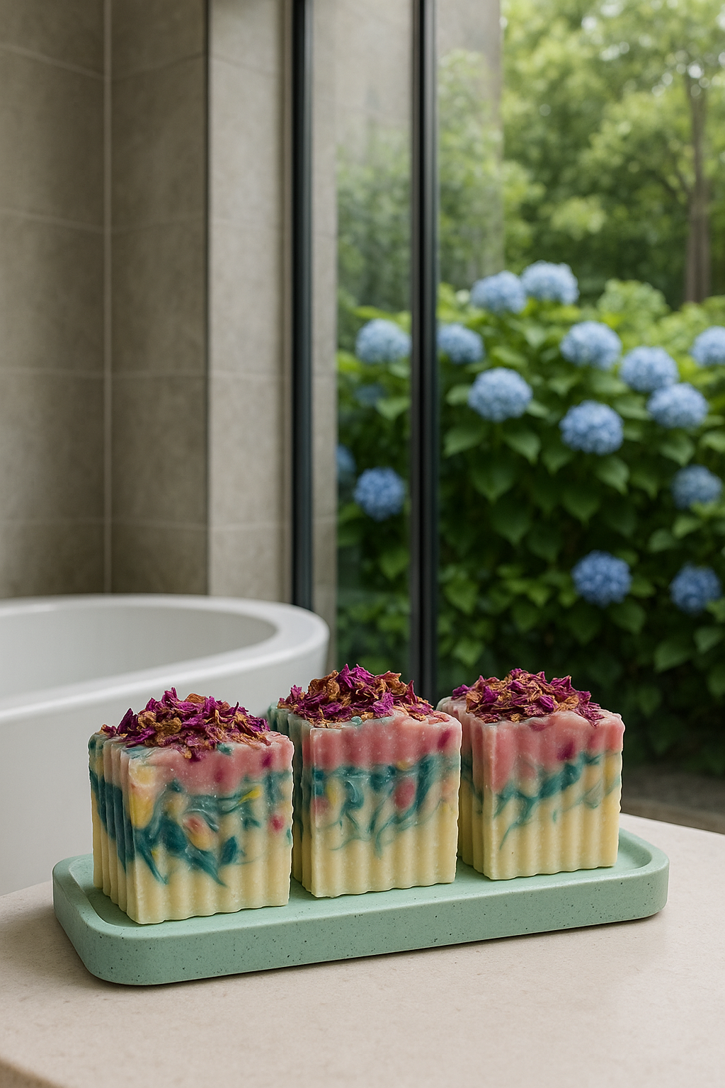 Sweet Garden Soap cold process natural vegan handmade