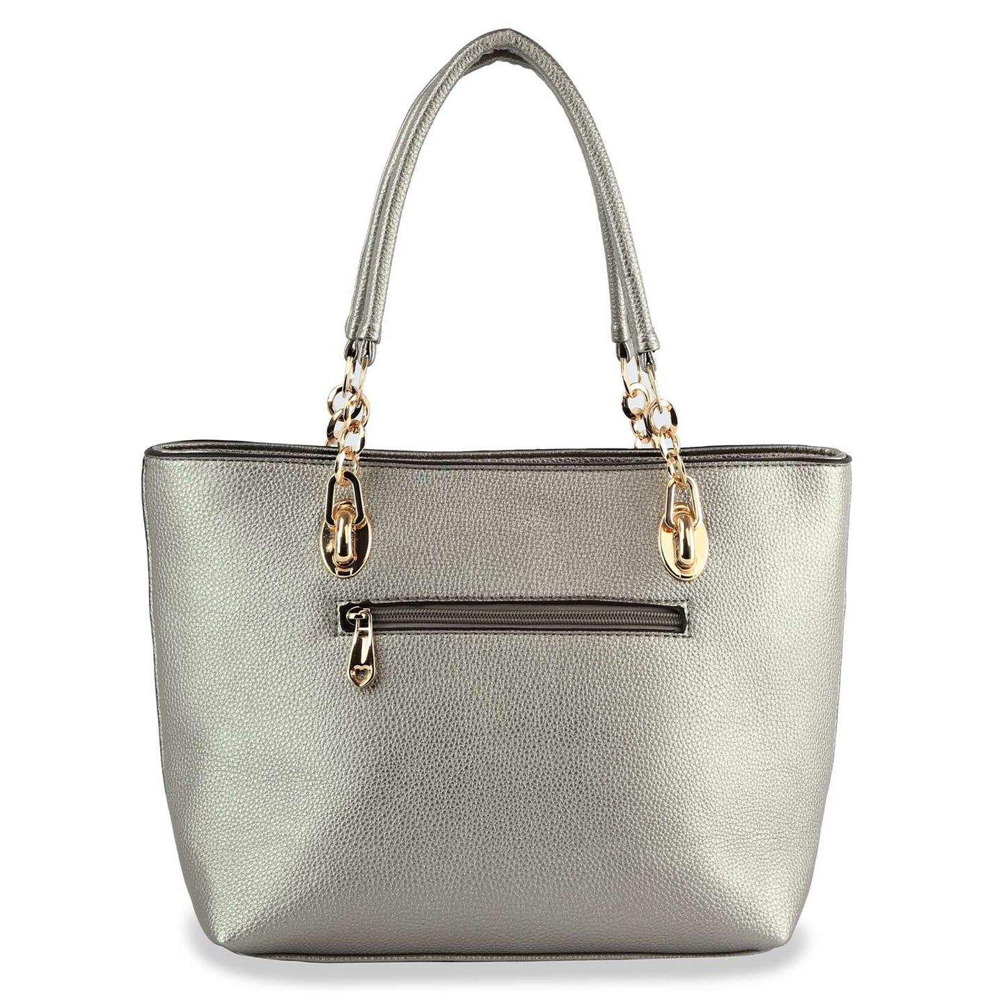 Rhinestone Accent Accessorized Handbag Set