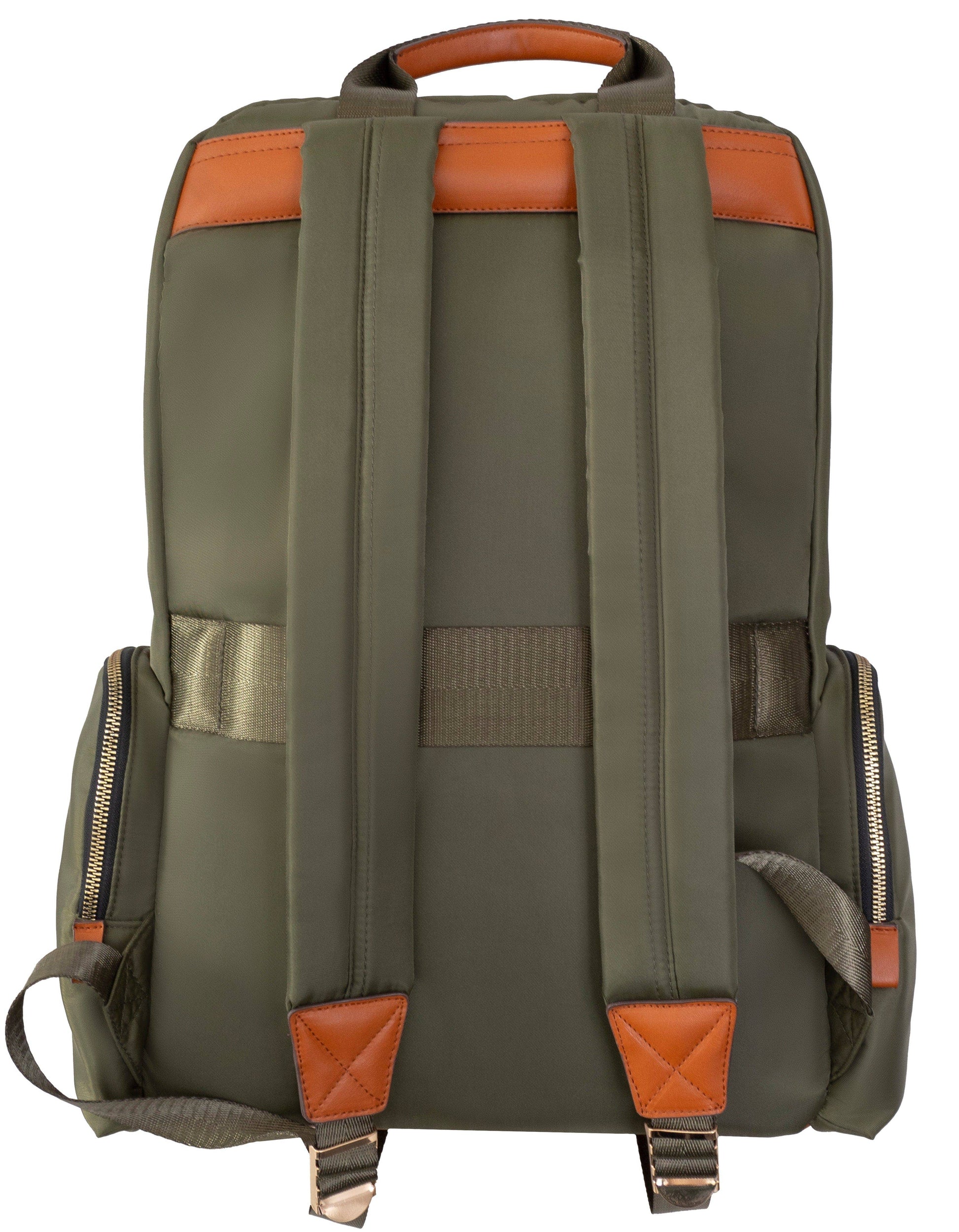 18.5 inch laptop backpack Joan & David Twill Nylon 18 Inch Multi Compartment Workbook Backpack – Gift Shop