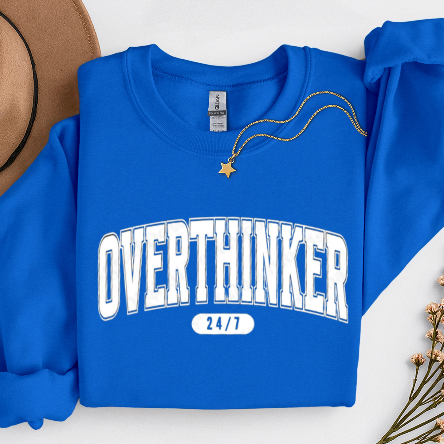 Overthinker 24/7 Graphic Sweater