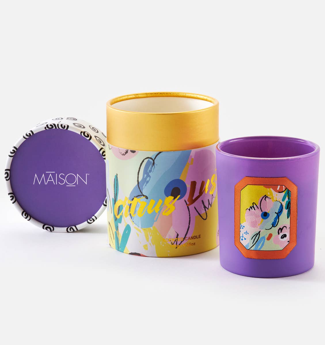 Citrus Luster Scented Candle