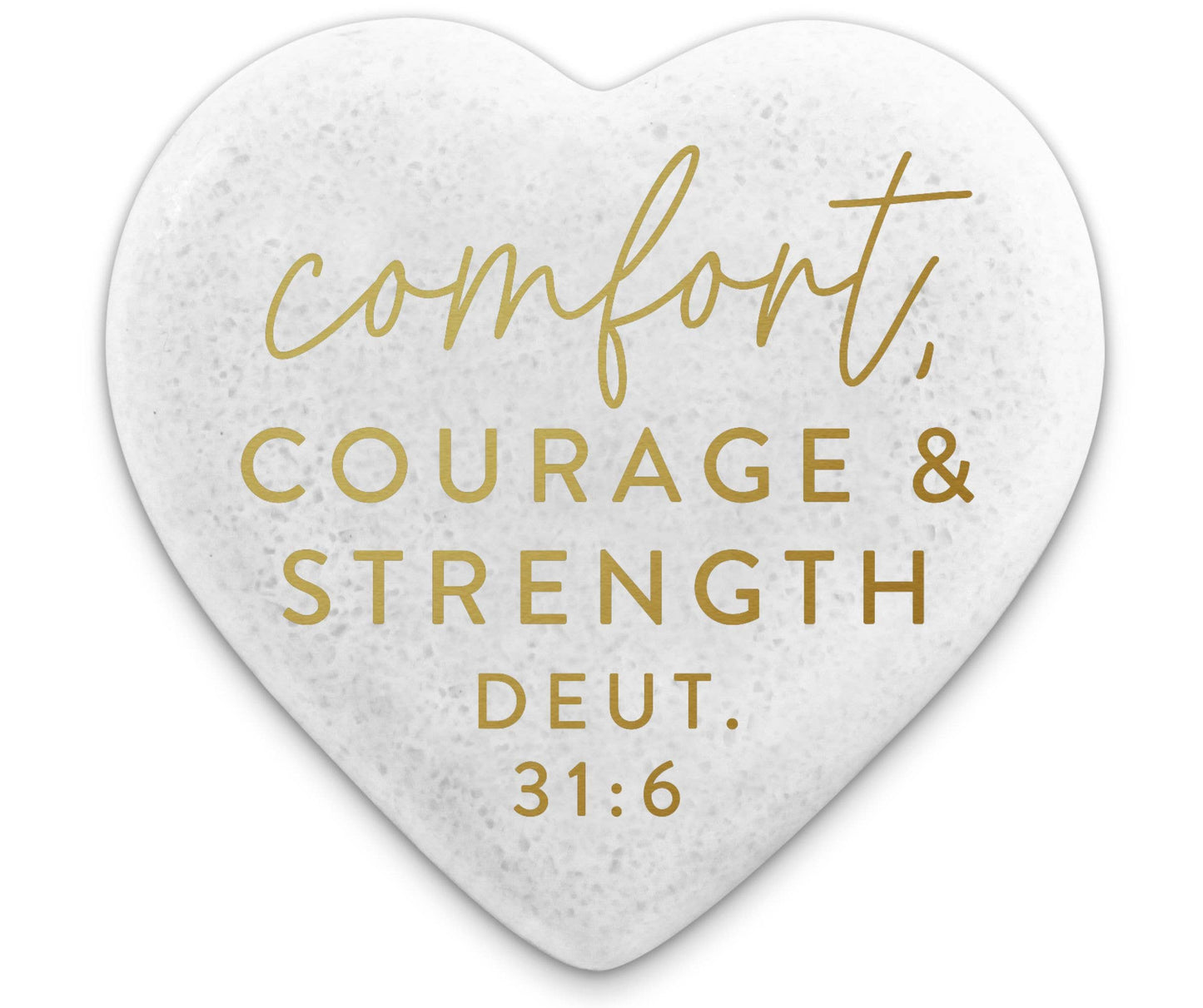 LCP Heart Stone Card Peace For Today