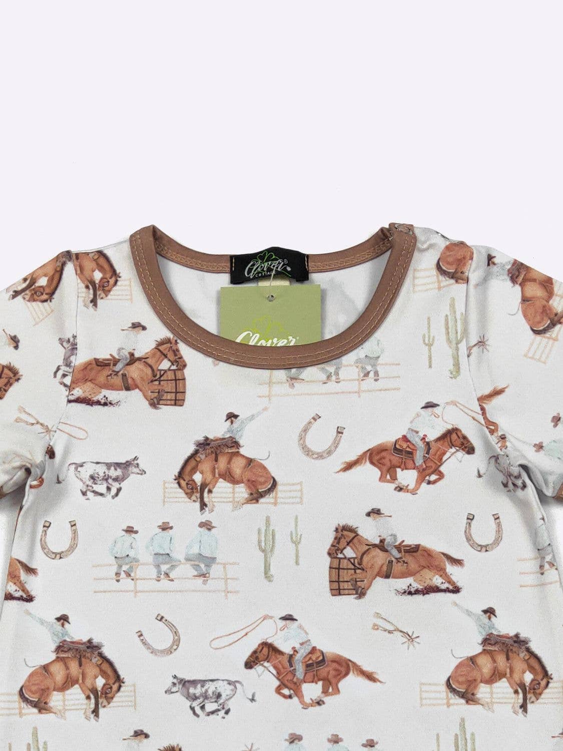 Cowboy Cavalry Boy Romper