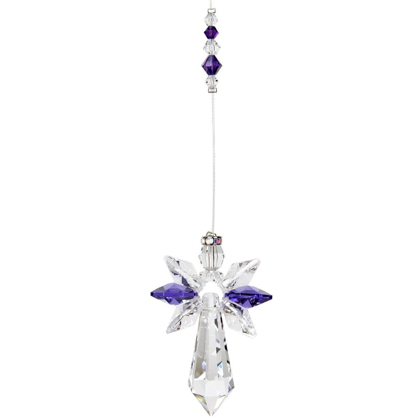 Crystal Guardian Angel™ - Large, Amethyst