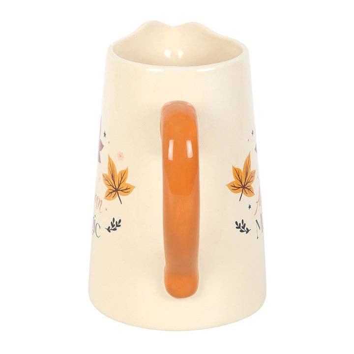 Autumn Magic Ceramic Fall Flower Jug