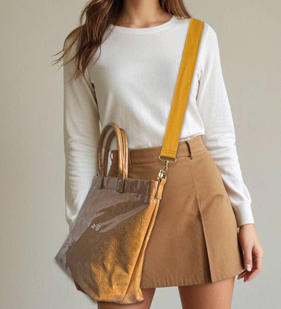 PVC Handbag Letter Tote Bag Crossbody Bag