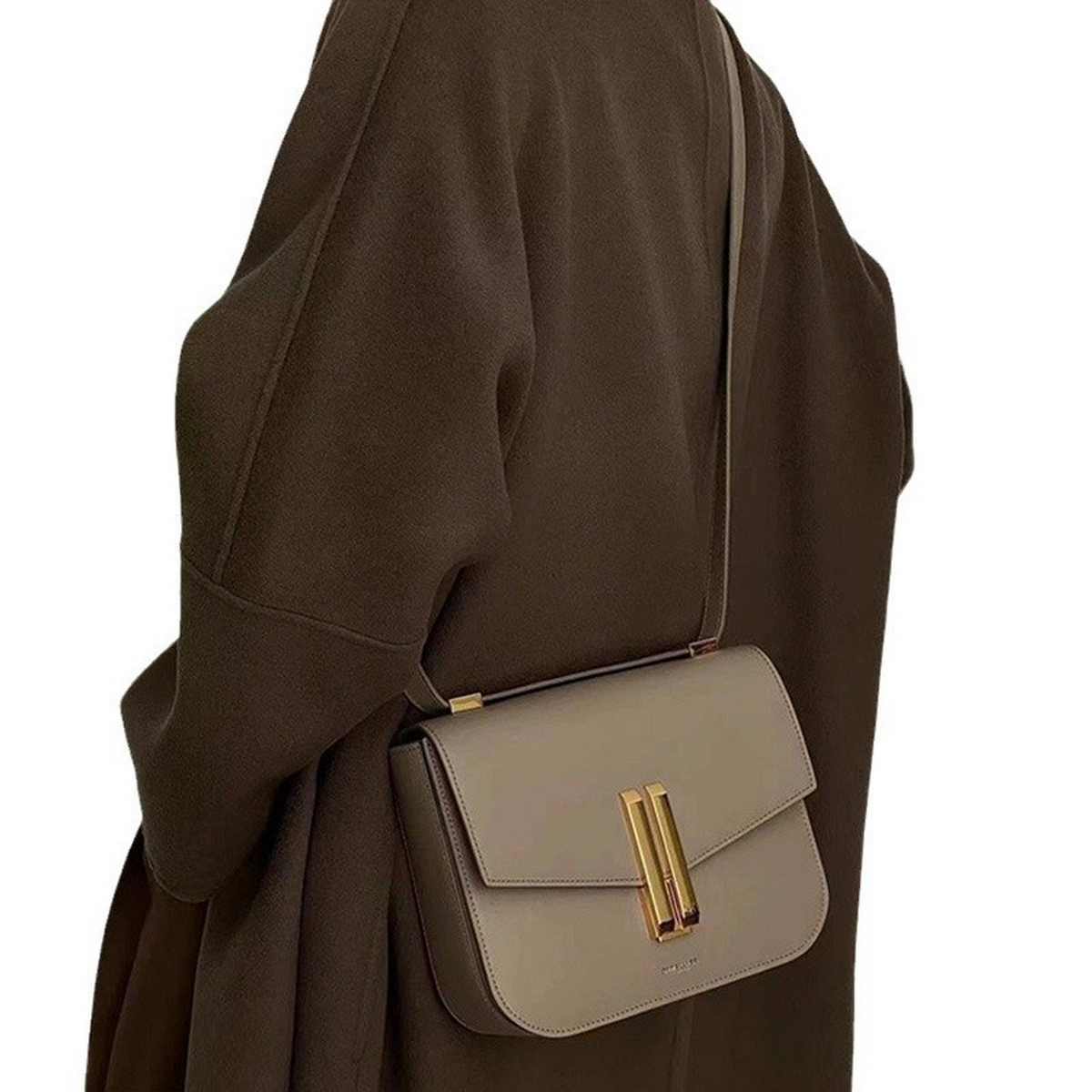Trendy Tofu Bag – Small Flap Shoulder Handbag_CWAB5327