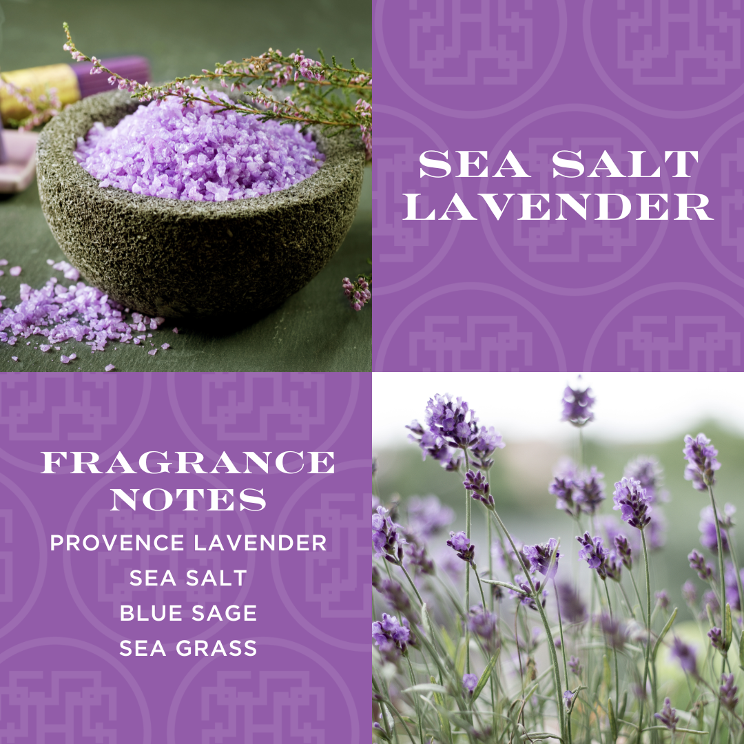 Sea Salt Lavender 1-wick Candle