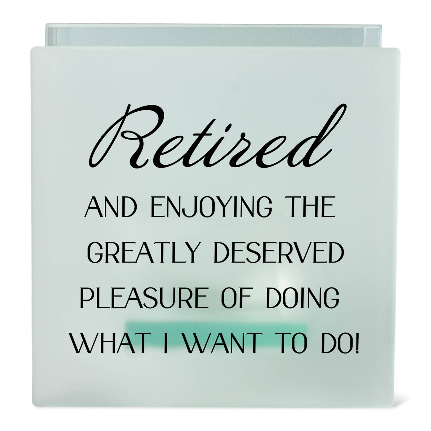RETIRED AND ENJOYING THE GREATLY