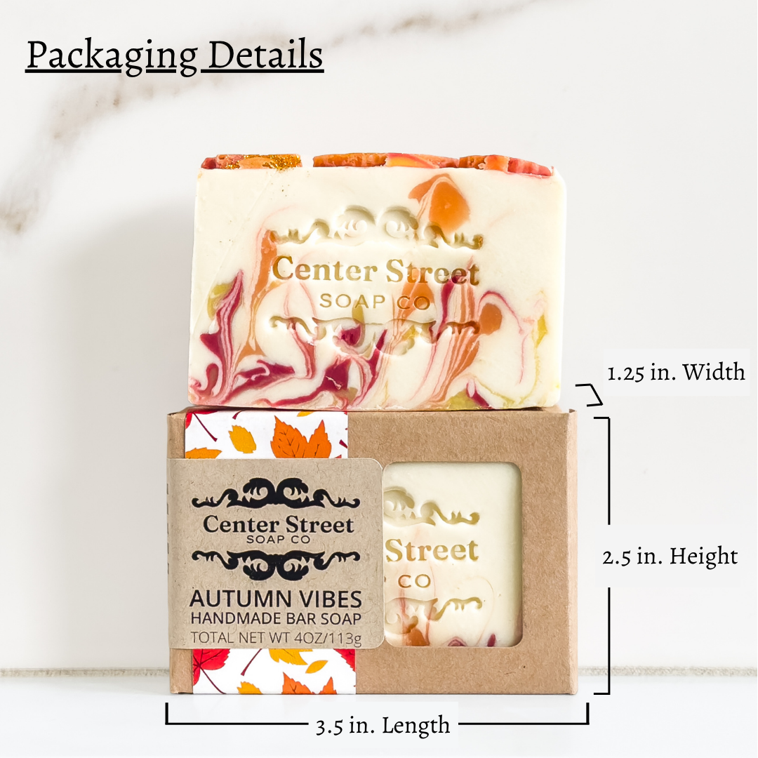 Autumn Vibes Fall Handmade Bar Soap - 4oz