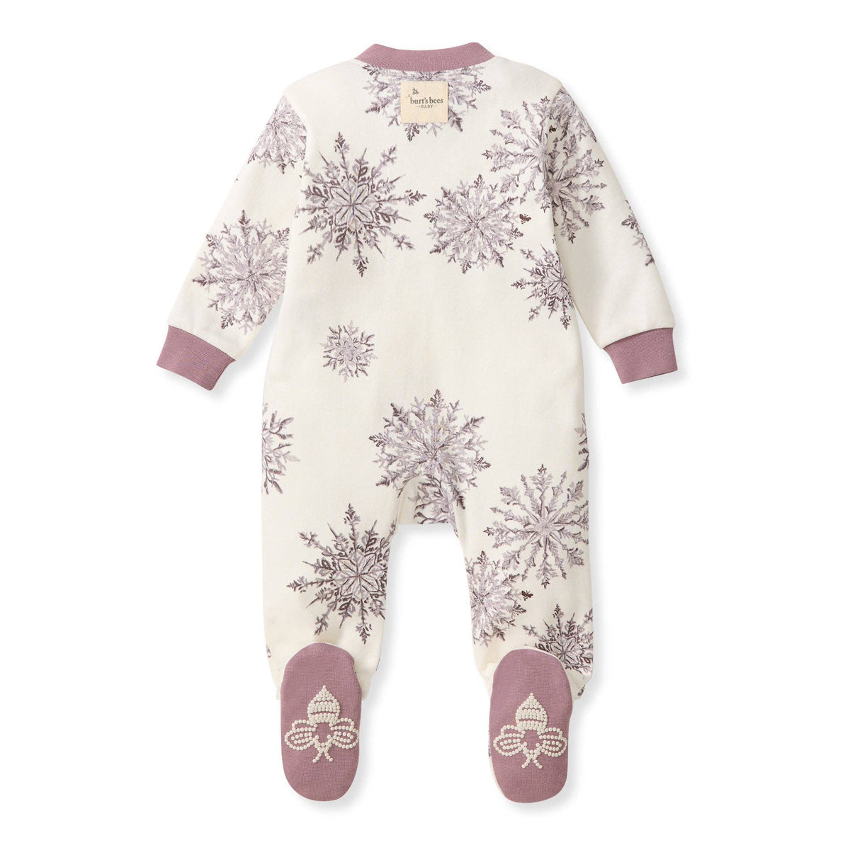 Elegant Snowflakes Organic Cotton Sleep & Play