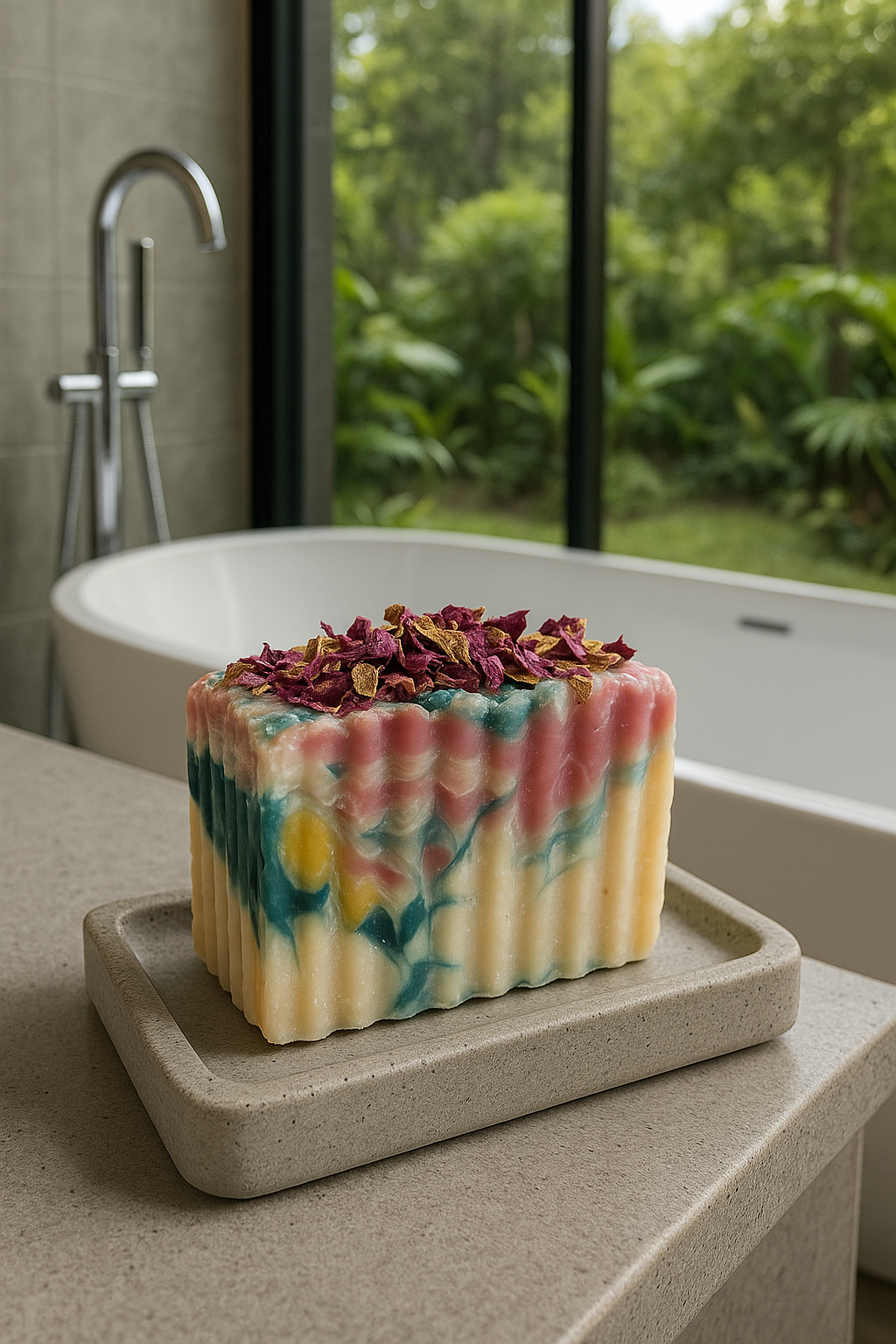 Sweet Garden Soap cold process natural vegan handmade