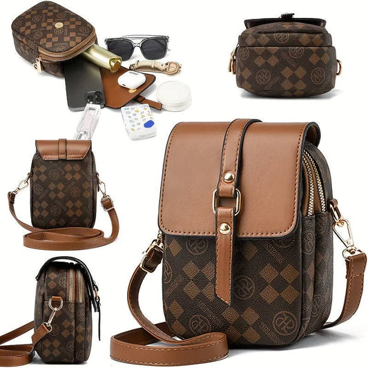 2025 New Women'S Mobile Phone Bag - Multi-layer, Practical, Niche, Versatile, Large Capacity Small Bag, Ladies' Fashionable, Lightweight Shoulder Bag/ Single Shoulder Bag/ Crossbody Bag