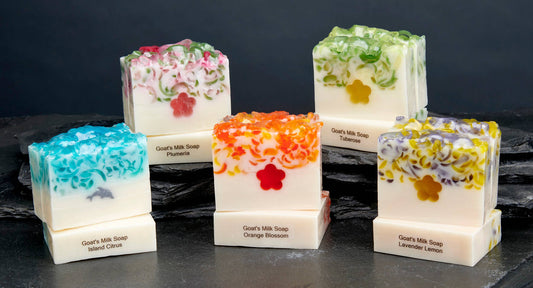 Summer Bloom Five Scents Handmade All-Natural Bar Soap