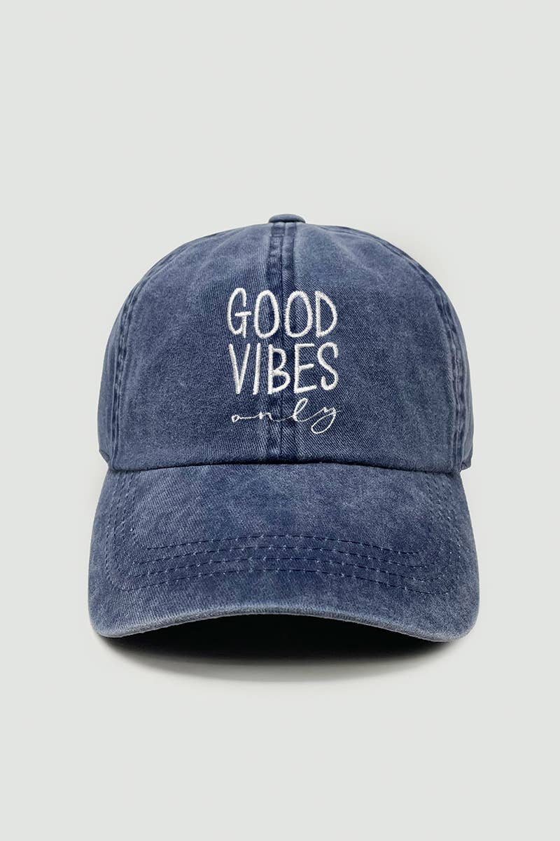 Good Vibes Only Baseball Cap