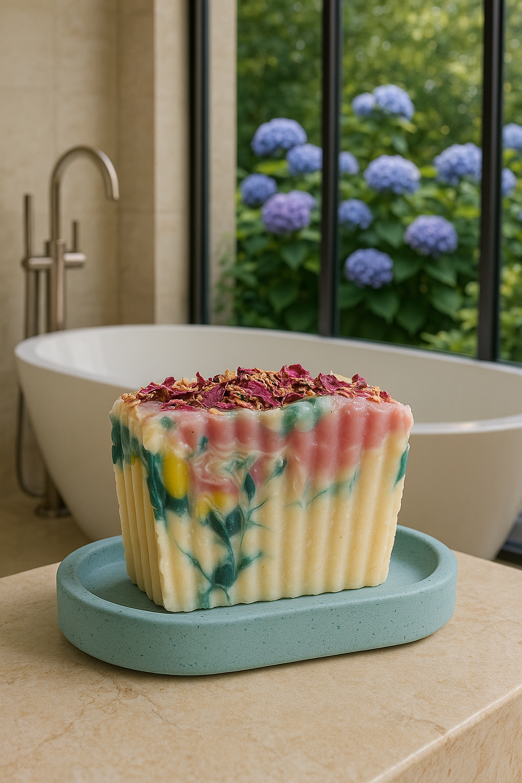 Sweet Garden Soap cold process natural vegan handmade