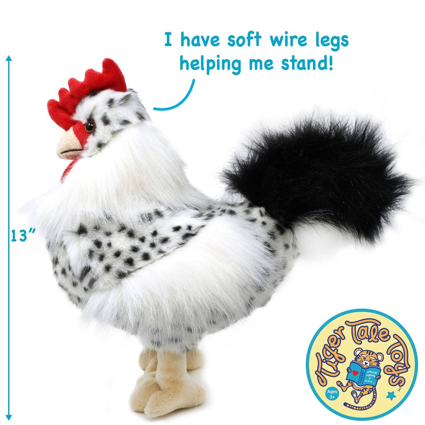 Rambles the Rooster | 15 Inch Stuffed Animal Plush