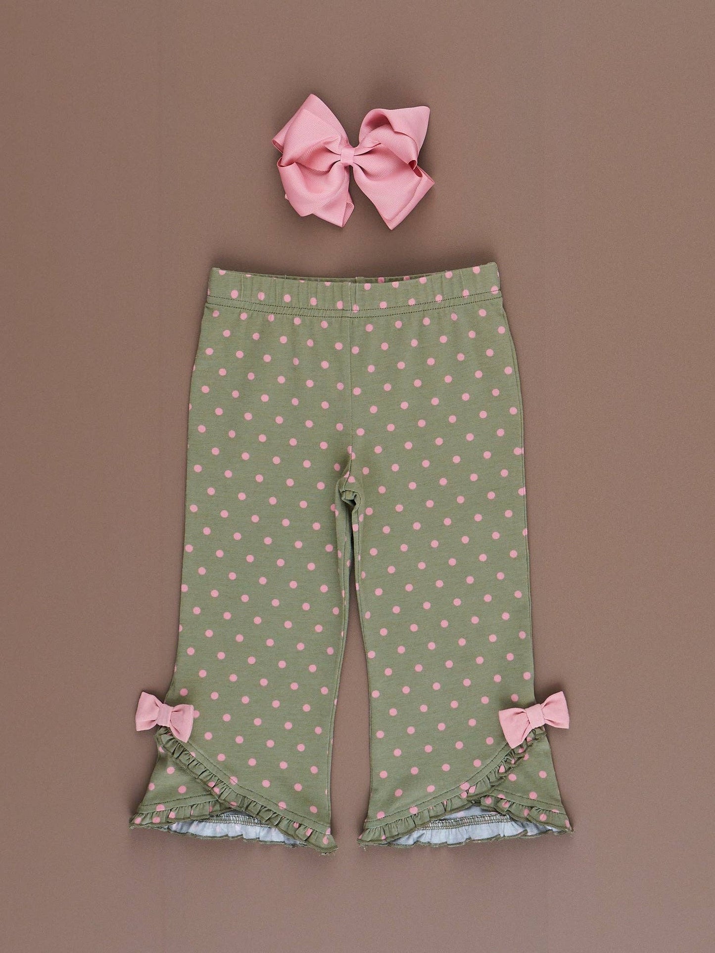 Bloomberry Fields Ruffle Trim Outfit
