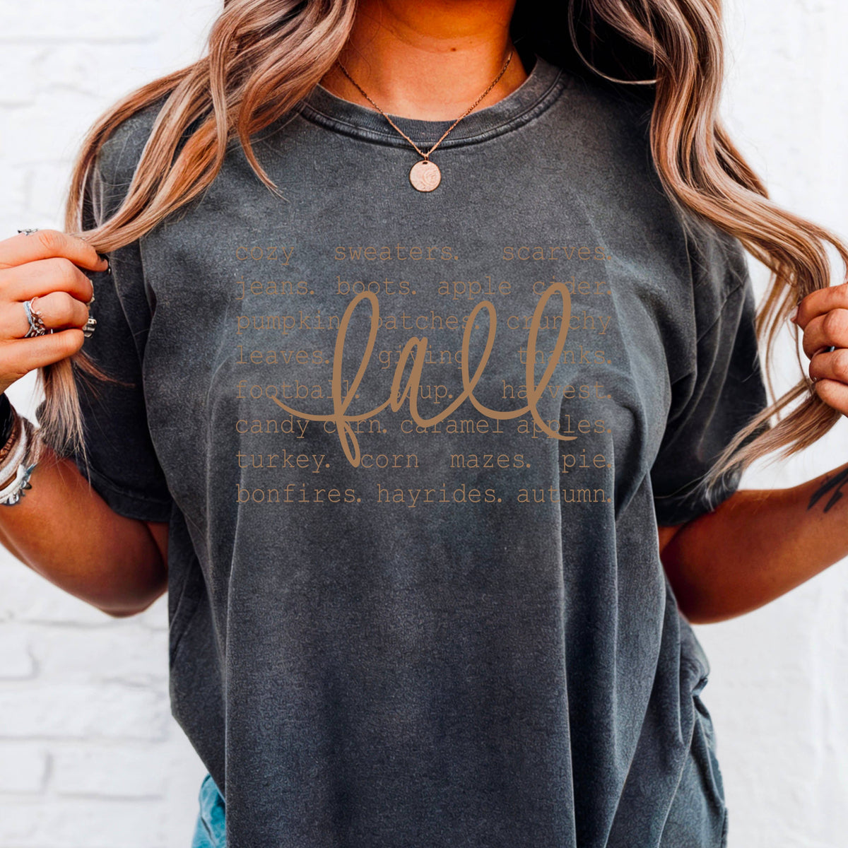 Fall Things  Graphic Shirt