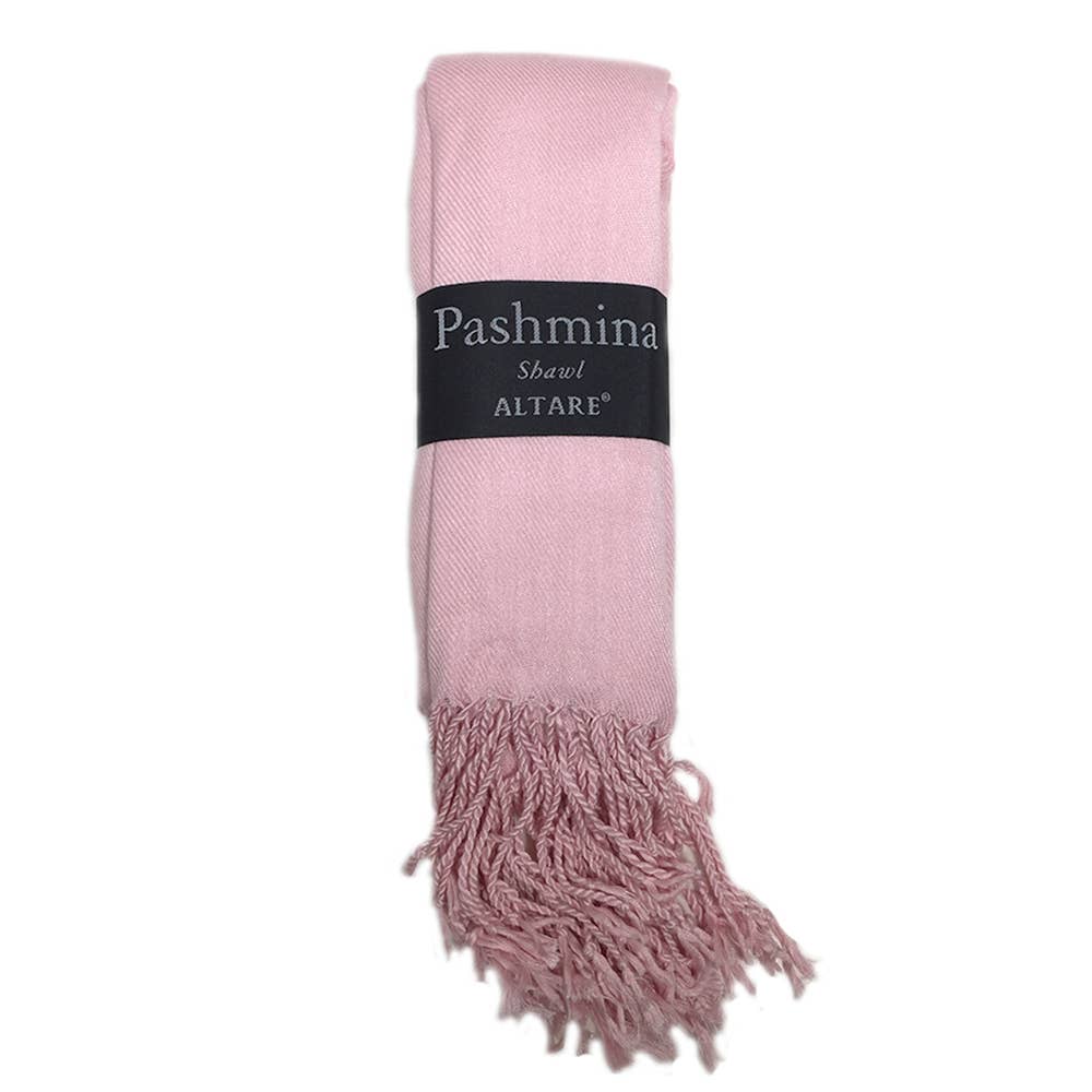 VISCOSE FRINGED PASHMINA SCARF SHAWL, 9129 AL