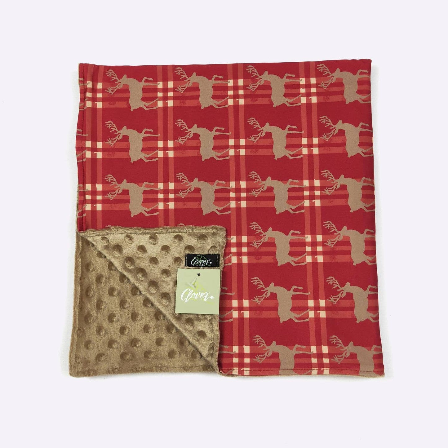Tartan Deer Blanket