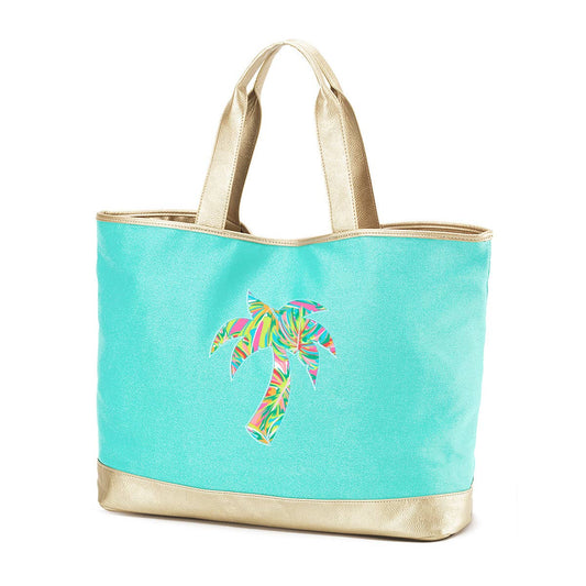 Palm Tree Cabana Tote