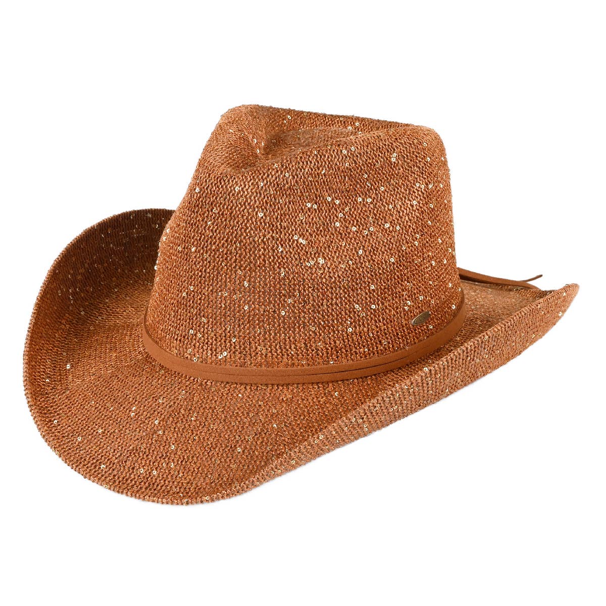 CC SEQUIN COWBOY HAT, CBC 03