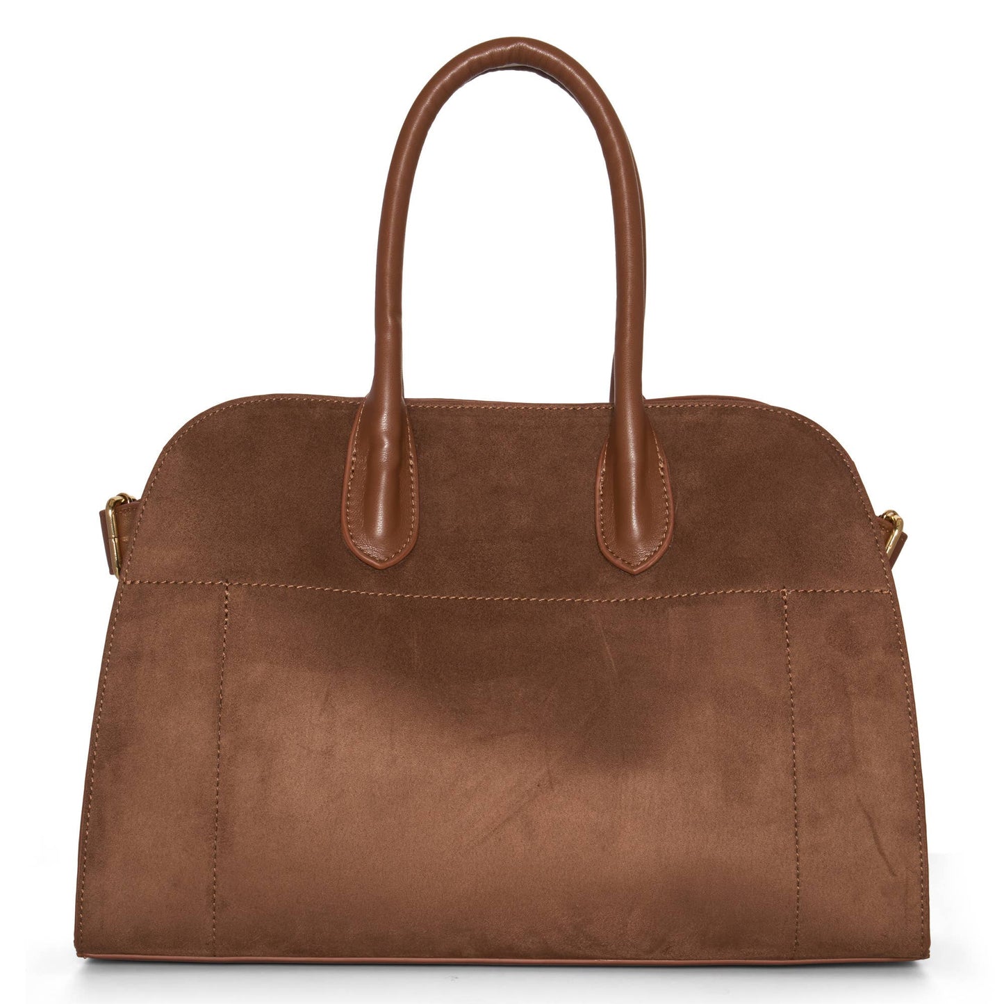 Aurora Suede Tassel Satchel  Chic Top Handle Handbag Purse