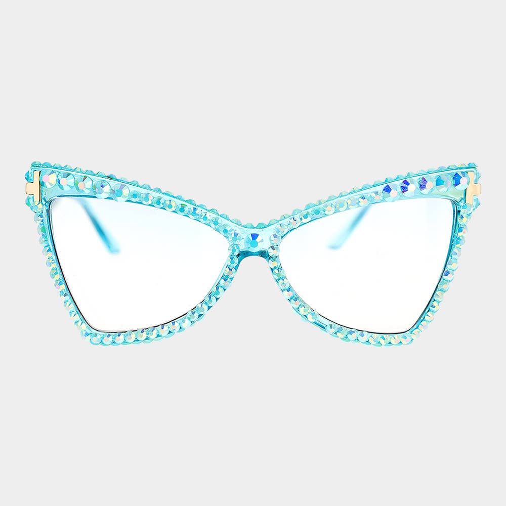 Studded Cat Eye Sunglasses