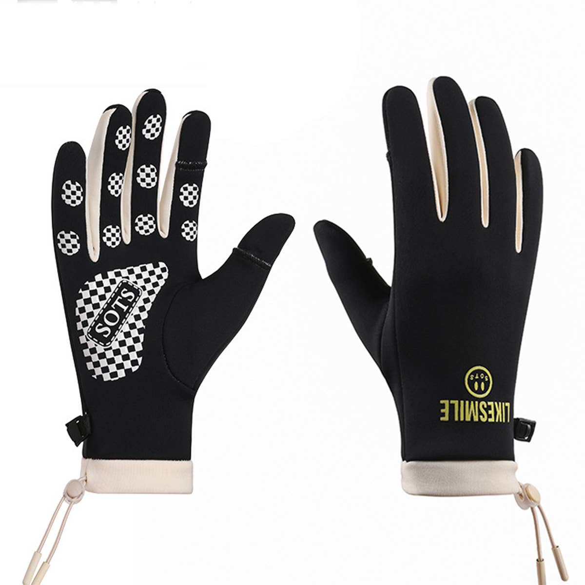 WOMEN WINTER WARM AND WINDPROOF CYCLING GLOVES_CWAG0056