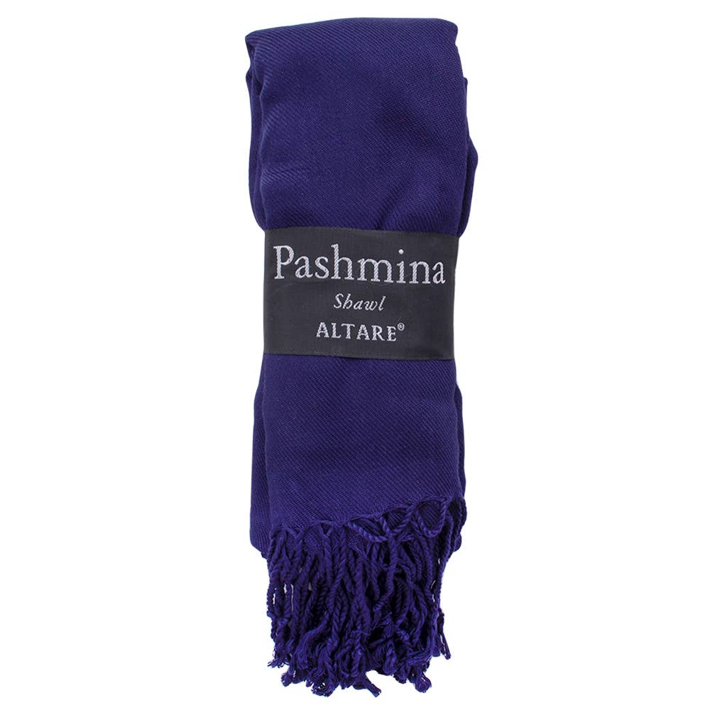VISCOSE FRINGED PASHMINA SCARF SHAWL, 9129 AL